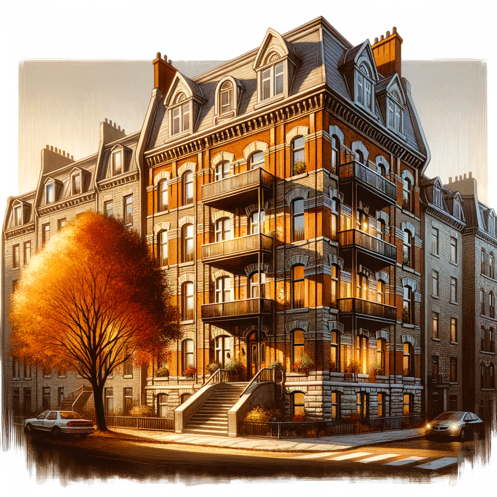 Quadruplex de quartier, Greater Montréal